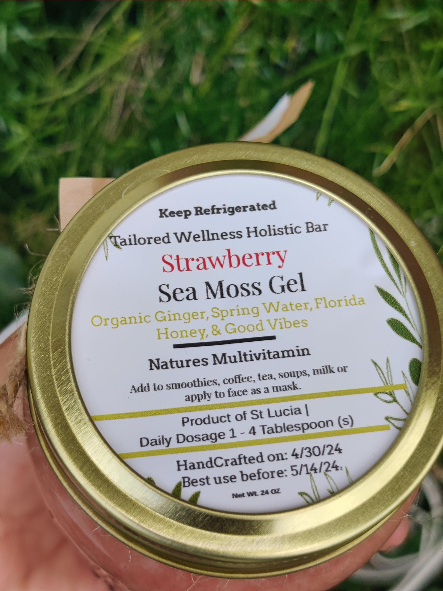Seamoss Gel | 100% Plant Based Multi Vitamin