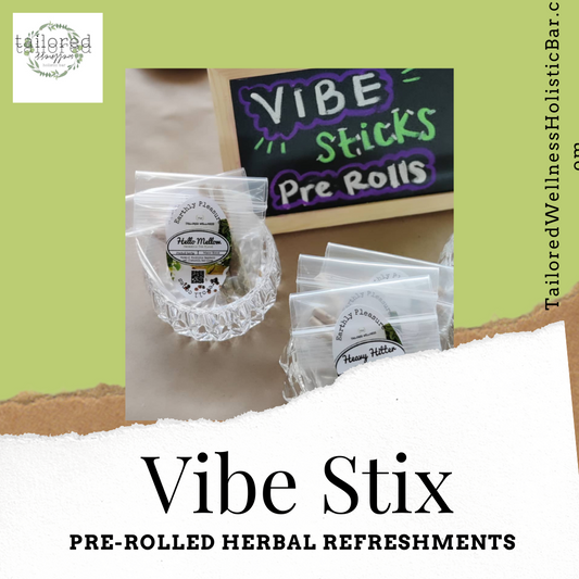 Vibe Stix| Pre Rolled Smokeable Tea Blends