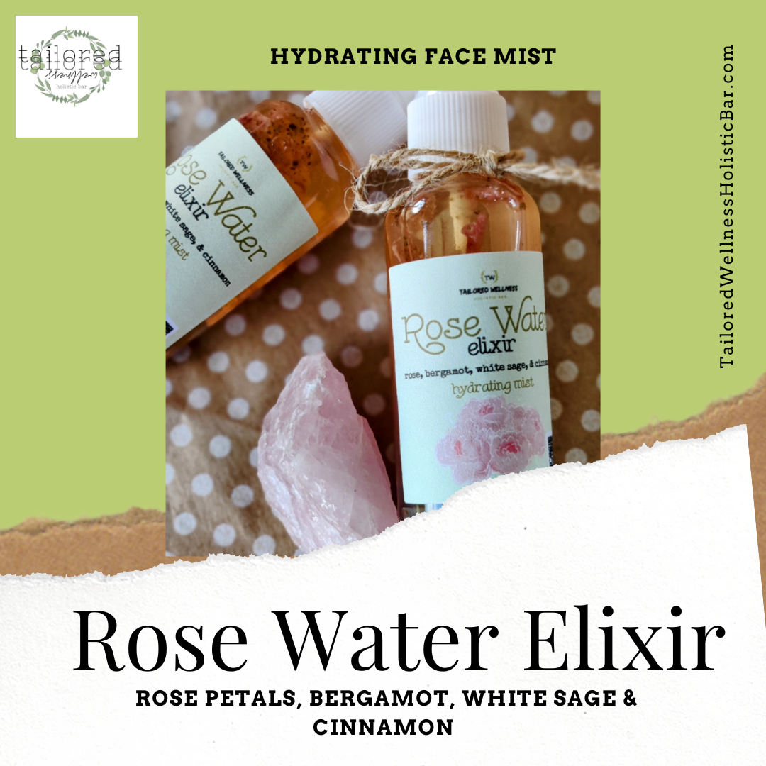 Rose Water Elixir | Hydrating mist | 100% Plant Based