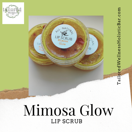 Lip Scrub | Mimosa Glow 100% Plant Based