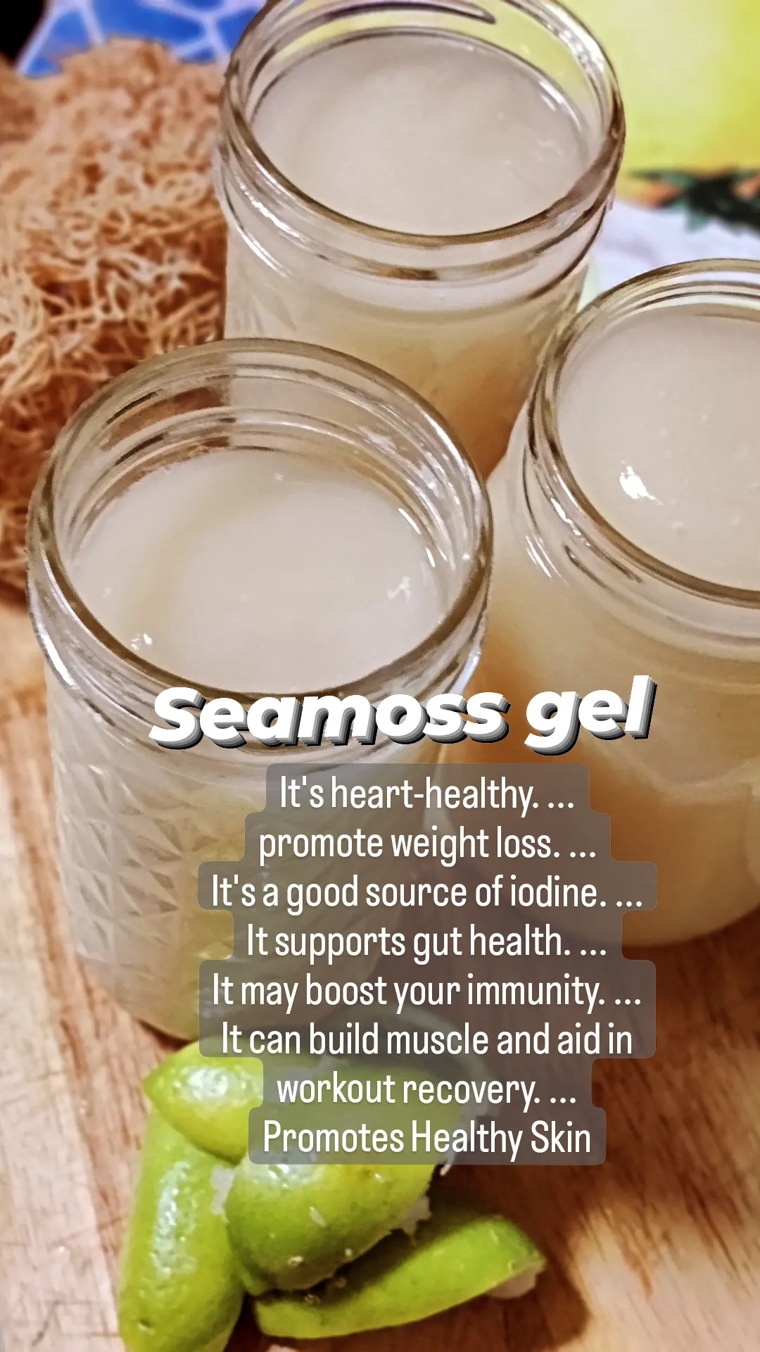 Seamoss Gel | 100% Plant Based Multi Vitamin