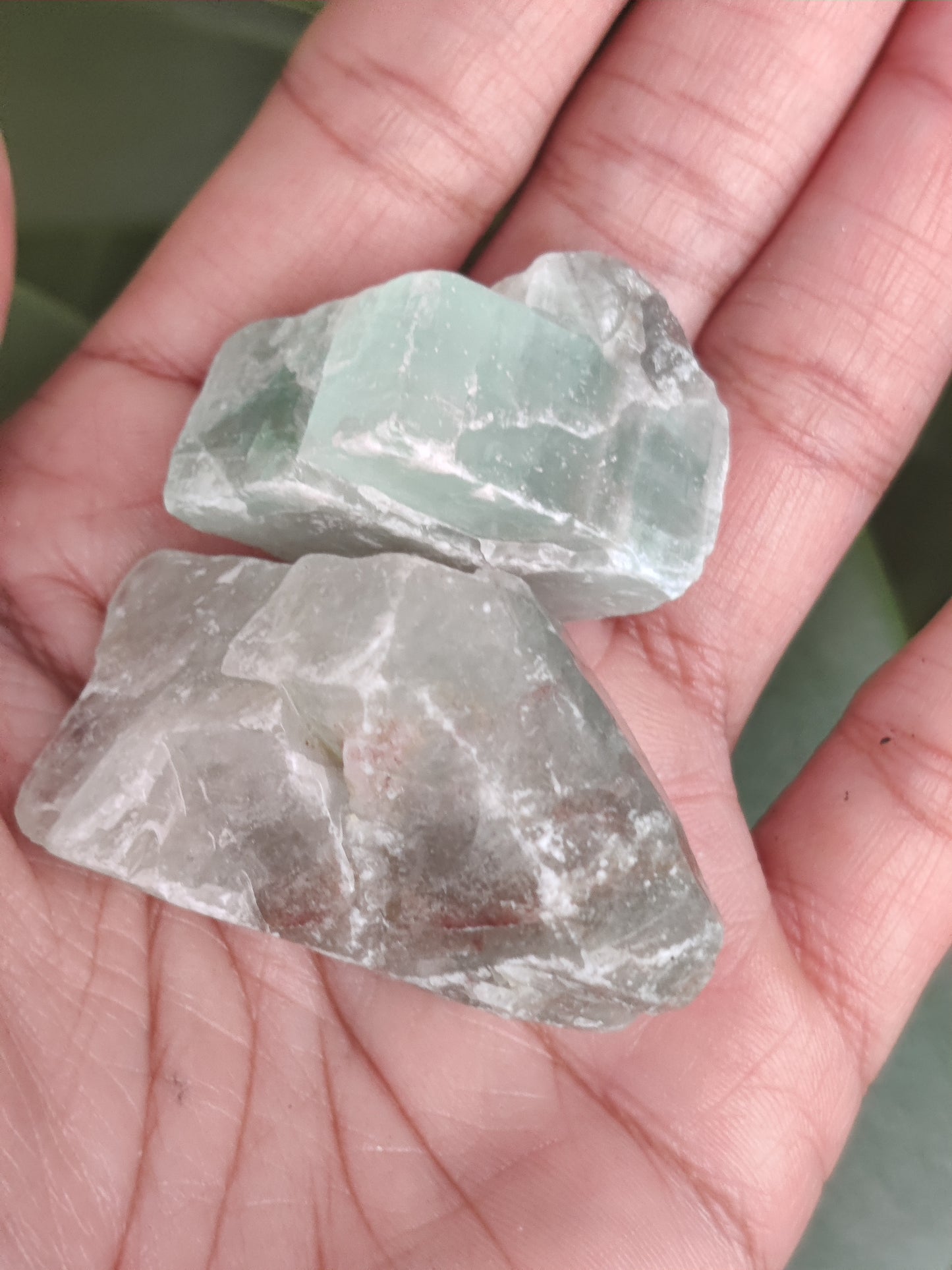 Green Calcite "Stella Got Her GROOVE BACK" Stone Raw, Unpolished
