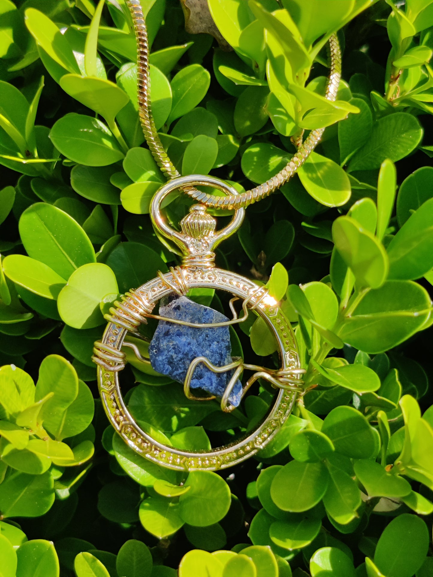 Wire Wrapped Crystal Charm (s)