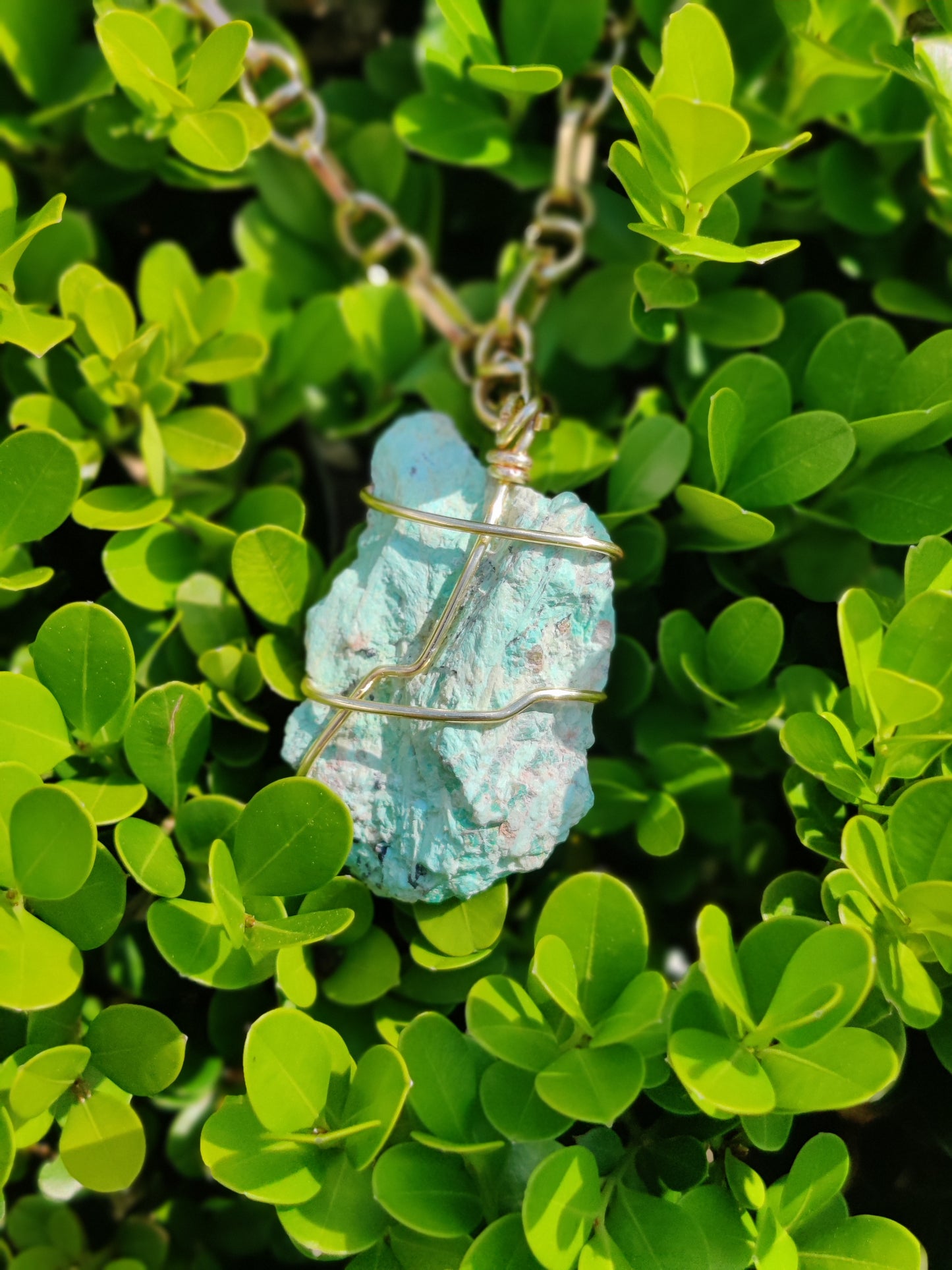 Wire Wrapped Crystal Charm (s)